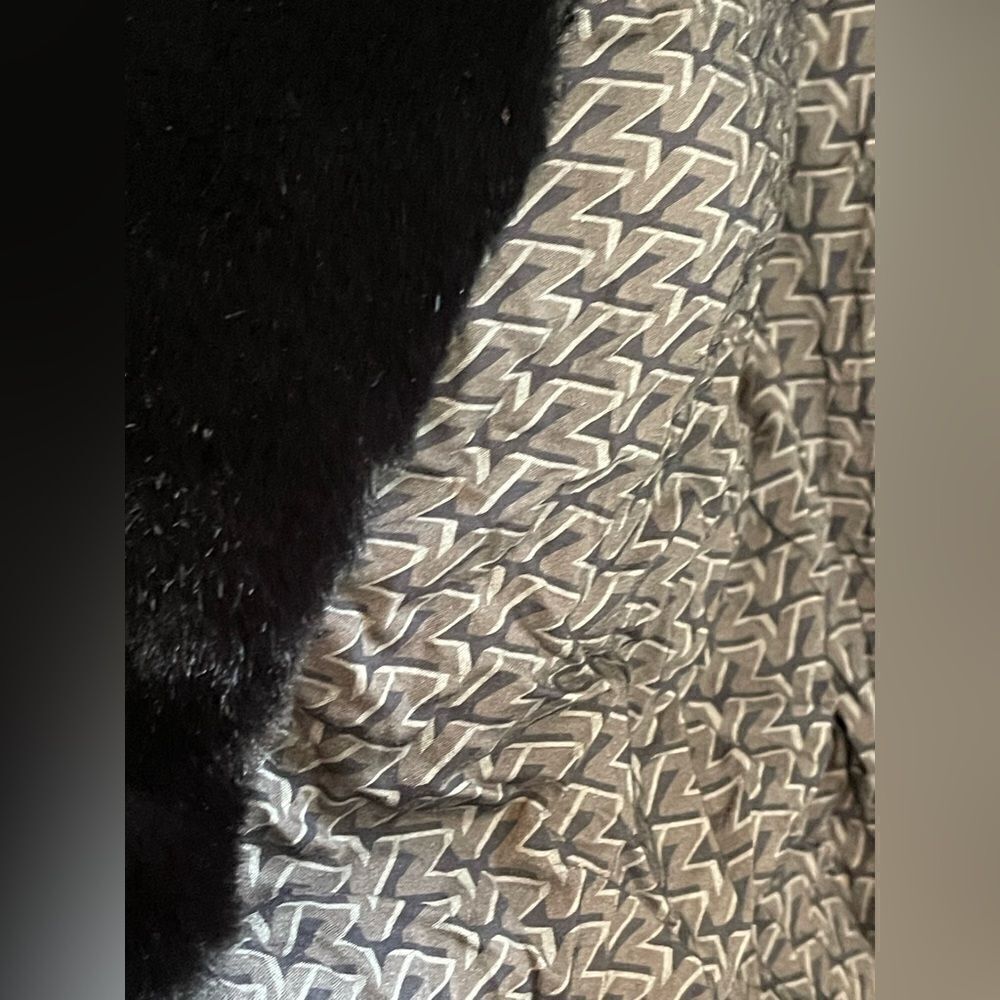 ZADIG & VOLTAIRE jacket BLACK FAUX MINK FUR COAT. Freeze color NWT. M/L - Picture 11 of 15